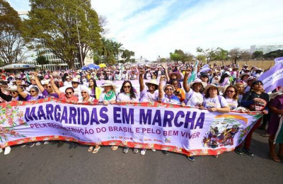 Lula e Wellington participam do encerramento da 7ª edição da Marcha das Margaridas